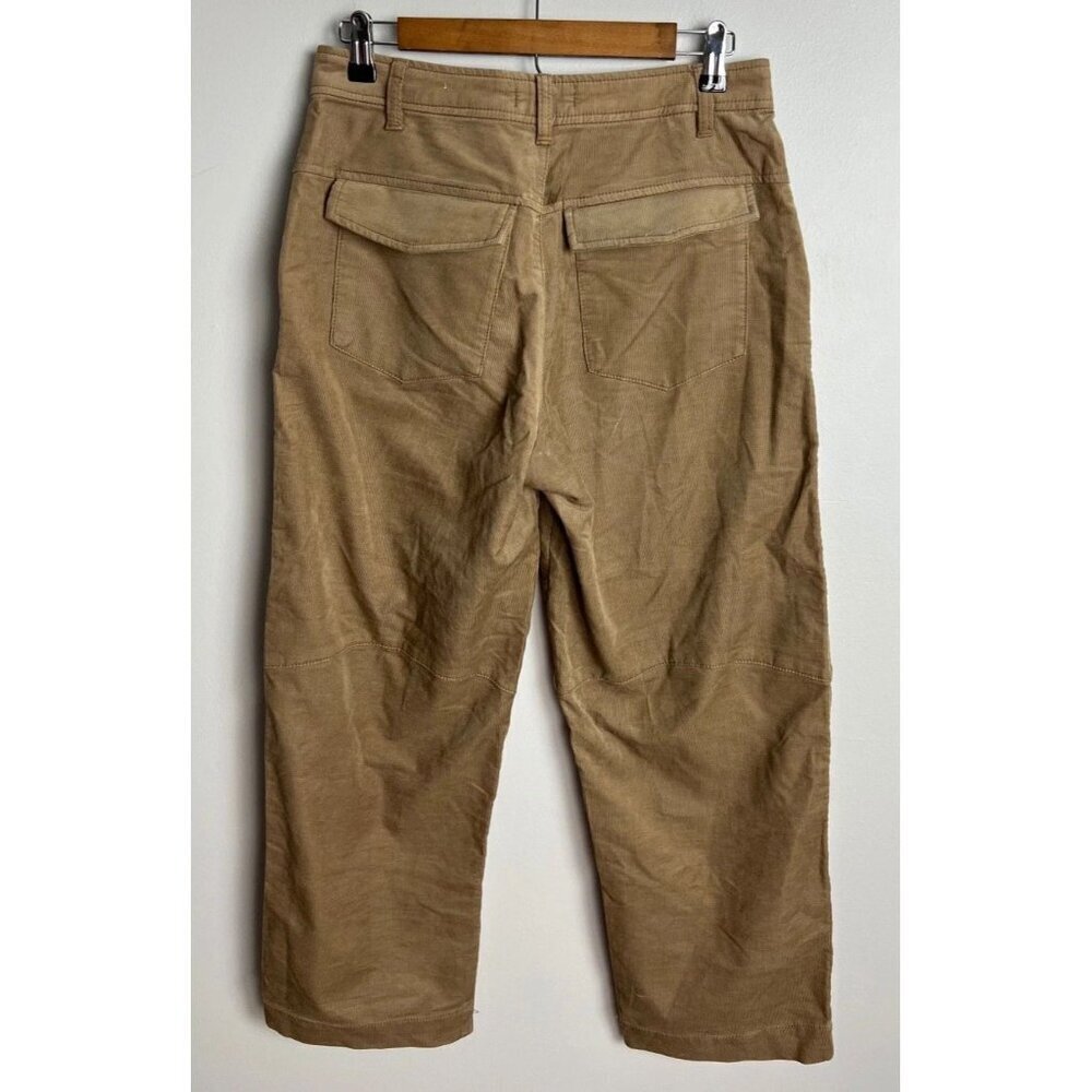 Kut from the Kloth Kaya High Rise Straight Leg Corduroy Pants Tan Size 4 Women’s - Picture 2 of 5